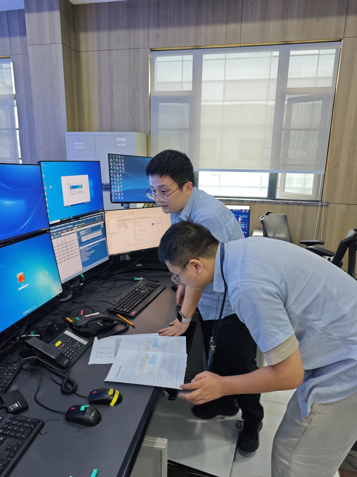 西南空管局网络中心配合运管中心完成双流运管监控大厅第一阶段升级改造任务