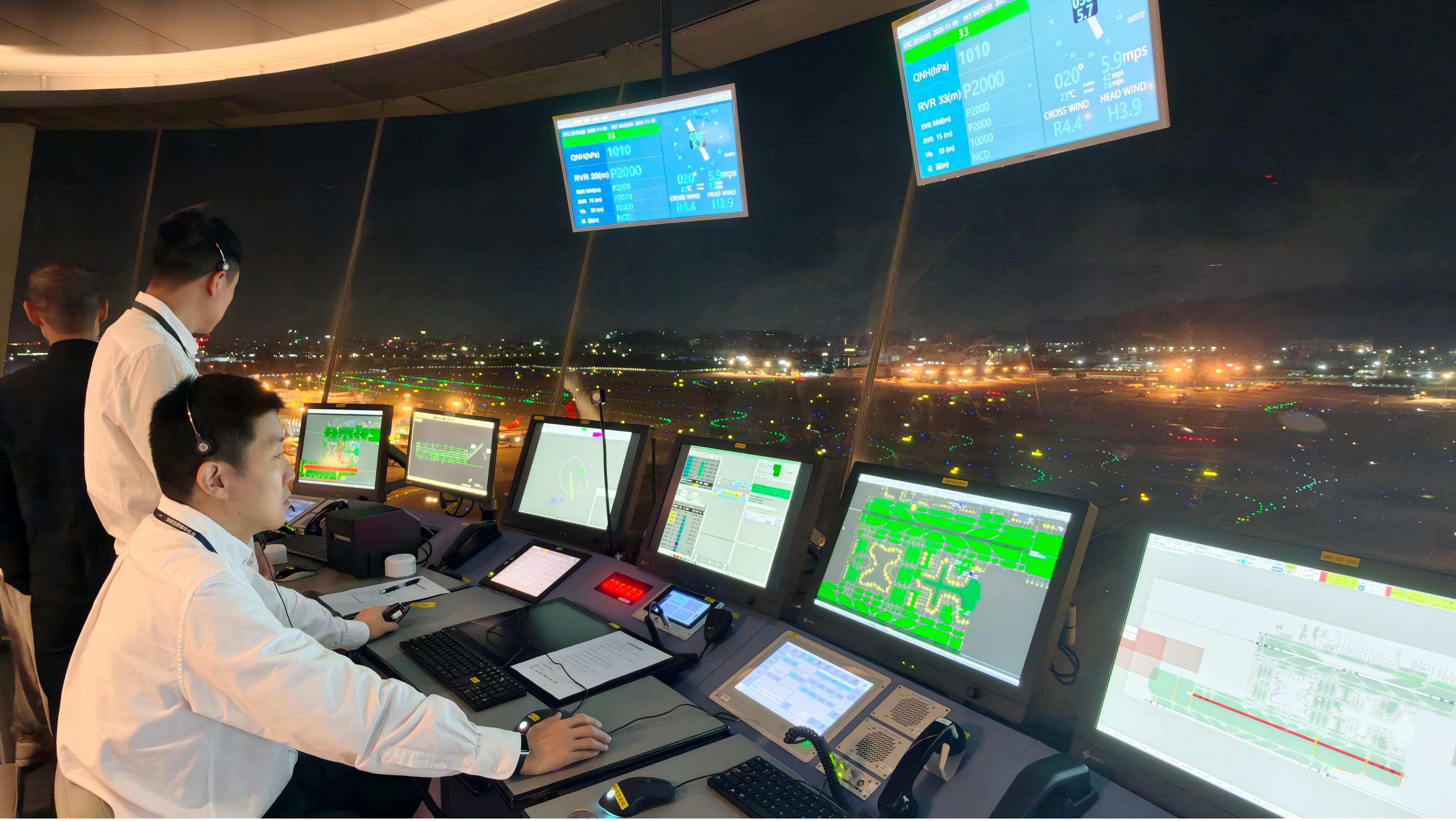 深圳空管站开展宝安塔台应急接管联合实战演练全力保障宝安塔台顺利转场搬迁