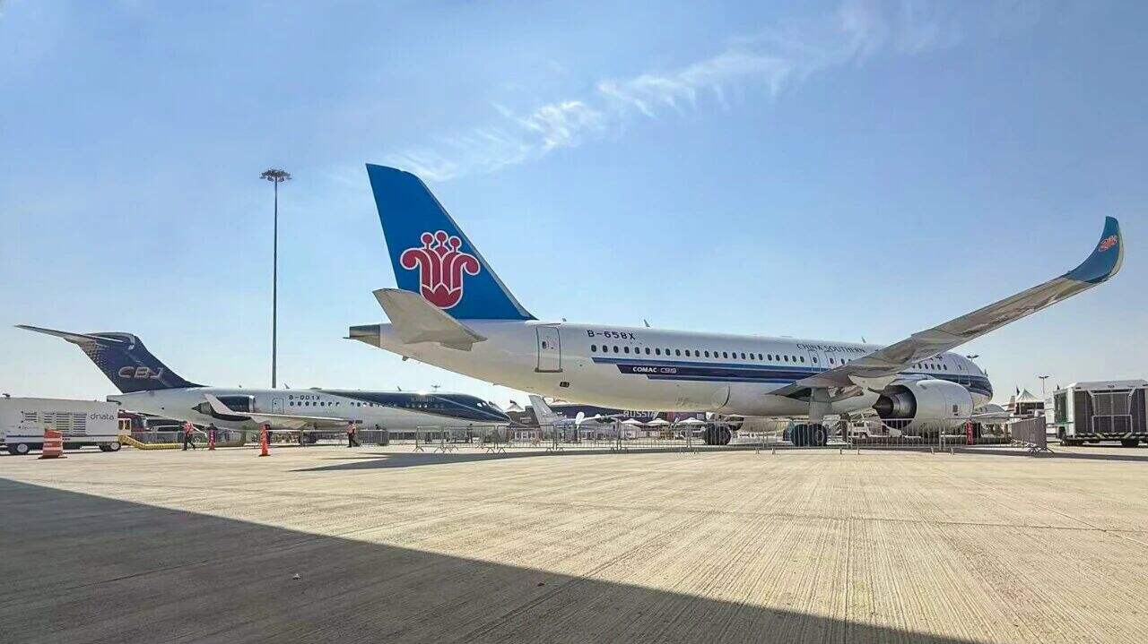 C919和C909首次亮相中东