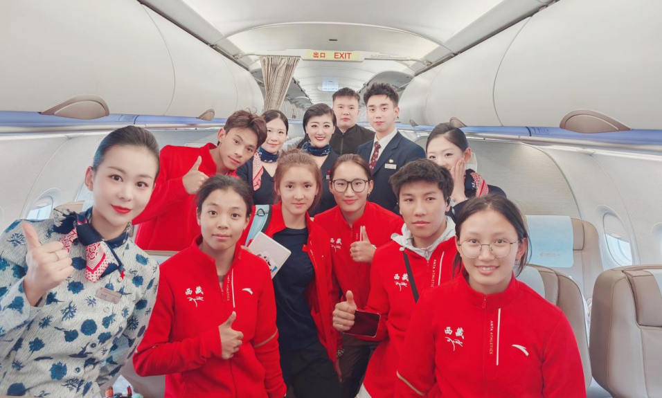 起飞，全运！加油，攀岩！——东航四川分公司为运动健儿护航！