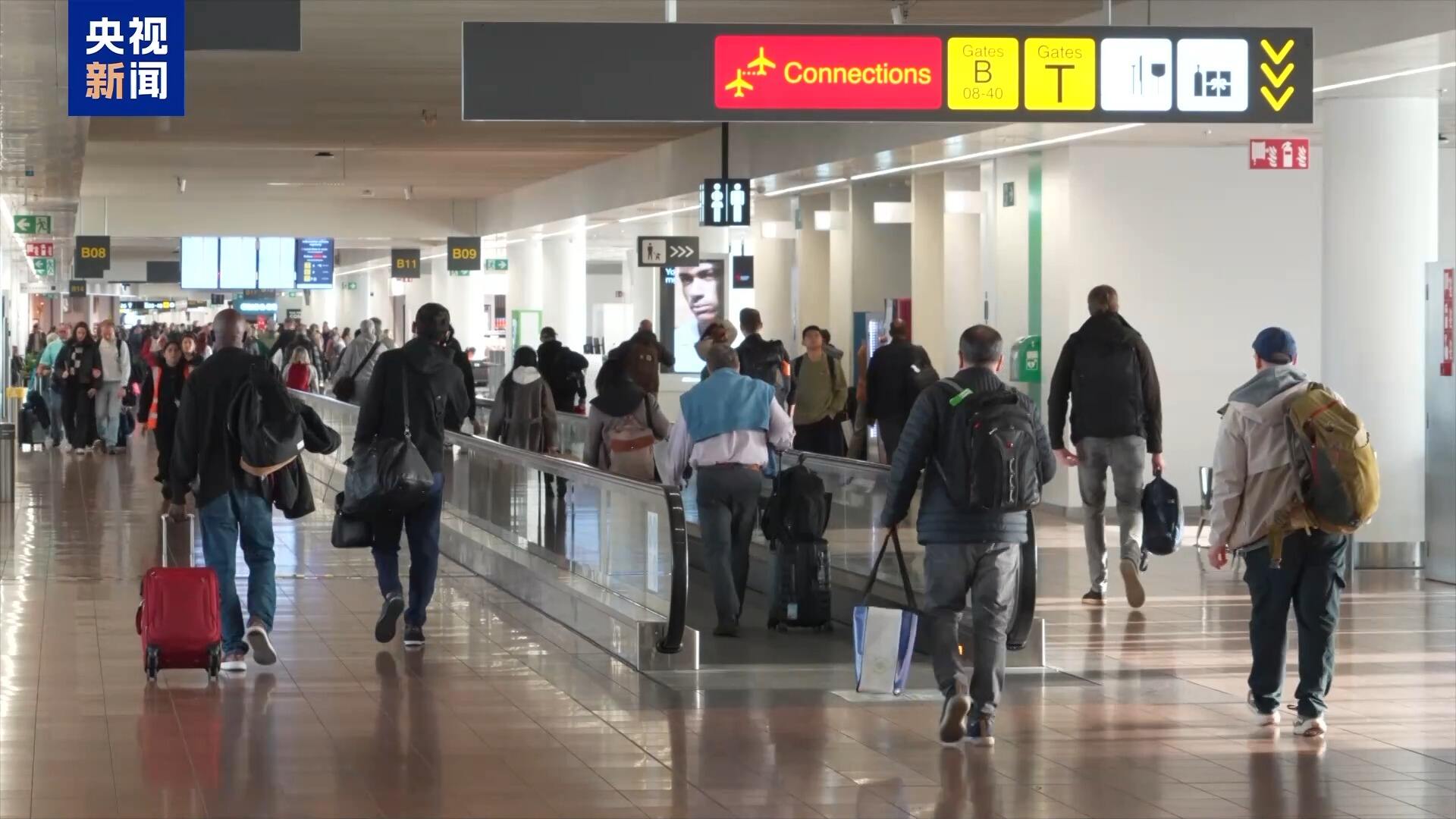 中国免签政策带动中欧航空互联互通 促进双方交流