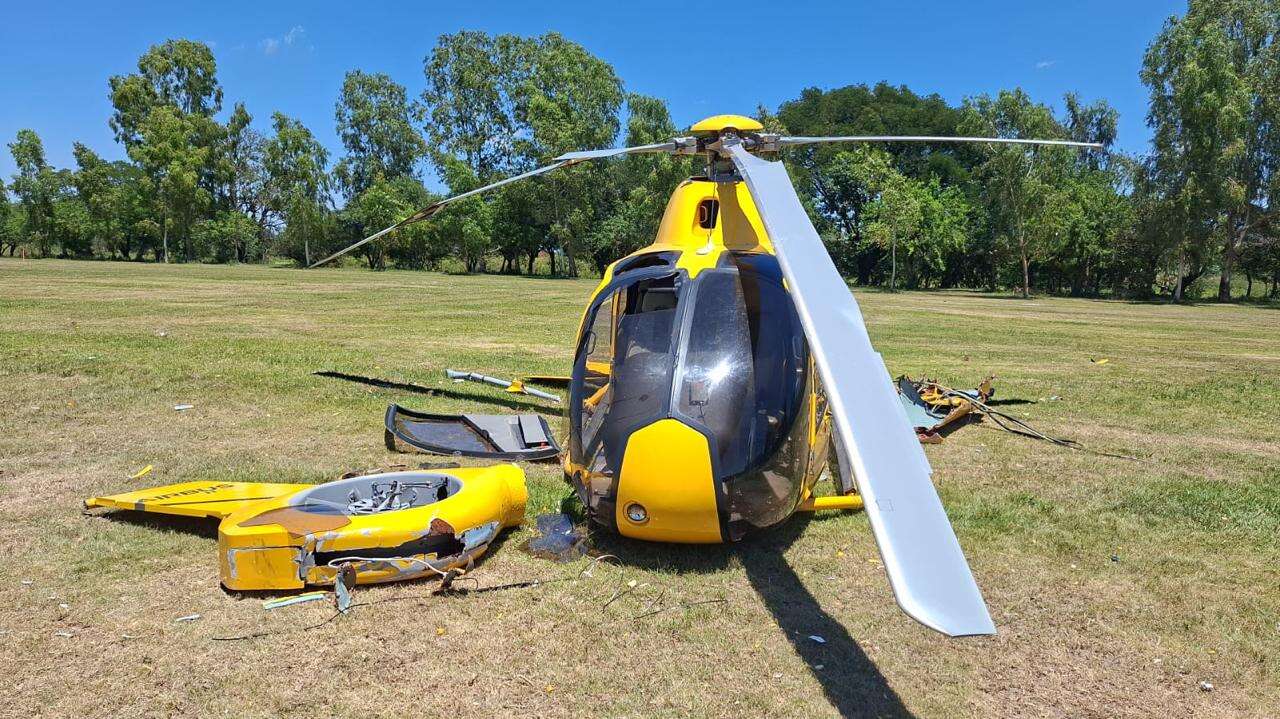 巴拉圭一架小型飞机坠毁