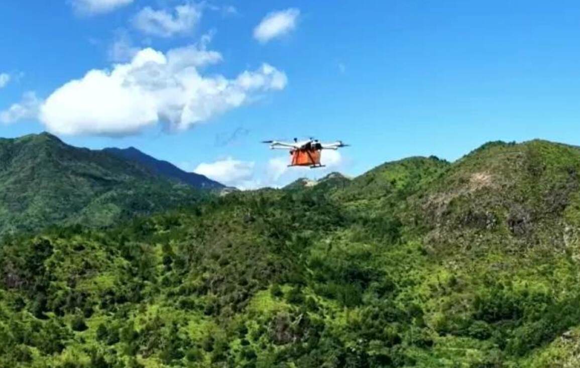陕北首条无人机血液运输航线开通