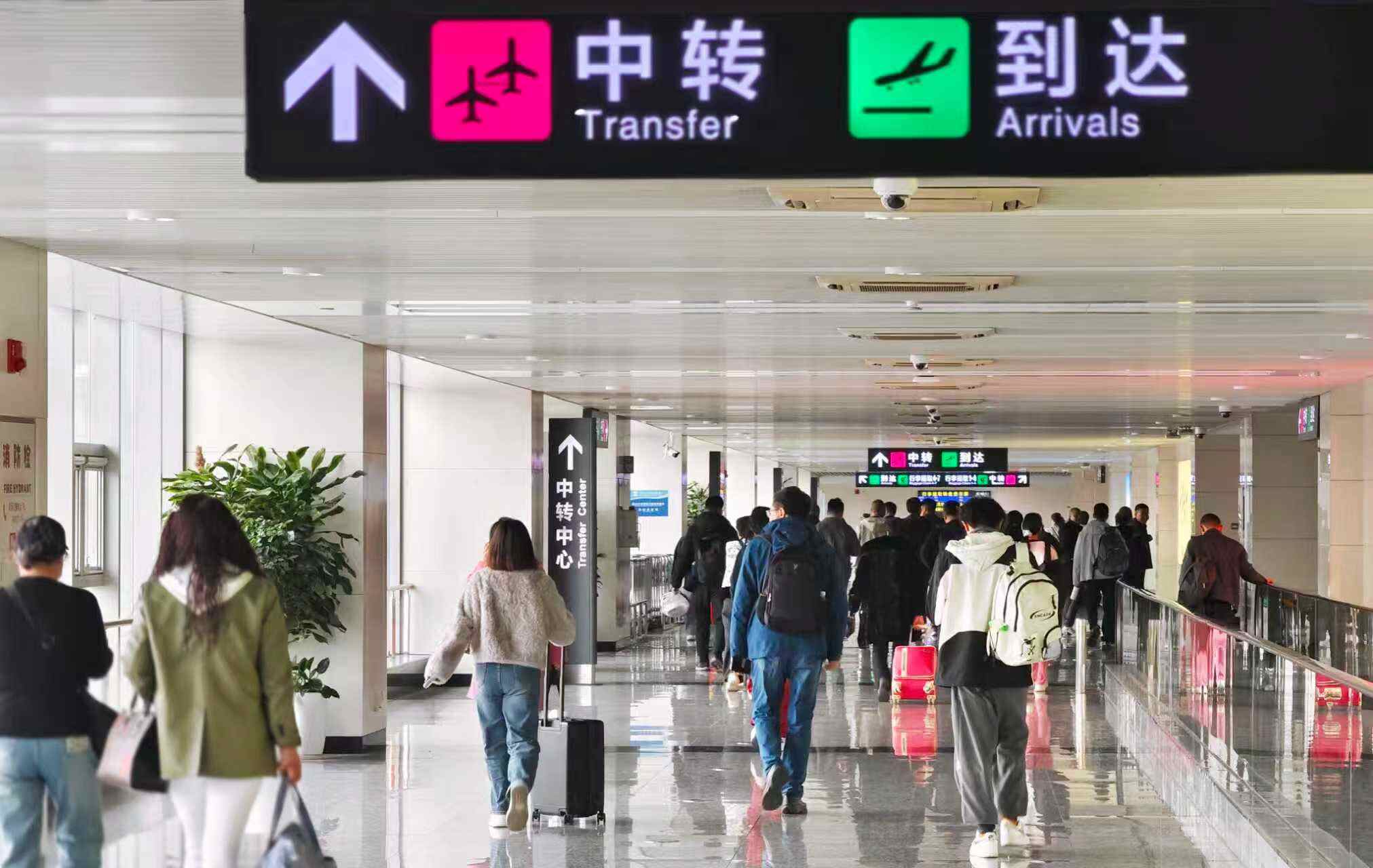 中转旅客量单月同比增长44.6%  石家庄正定国际机场枢纽能级持续提升