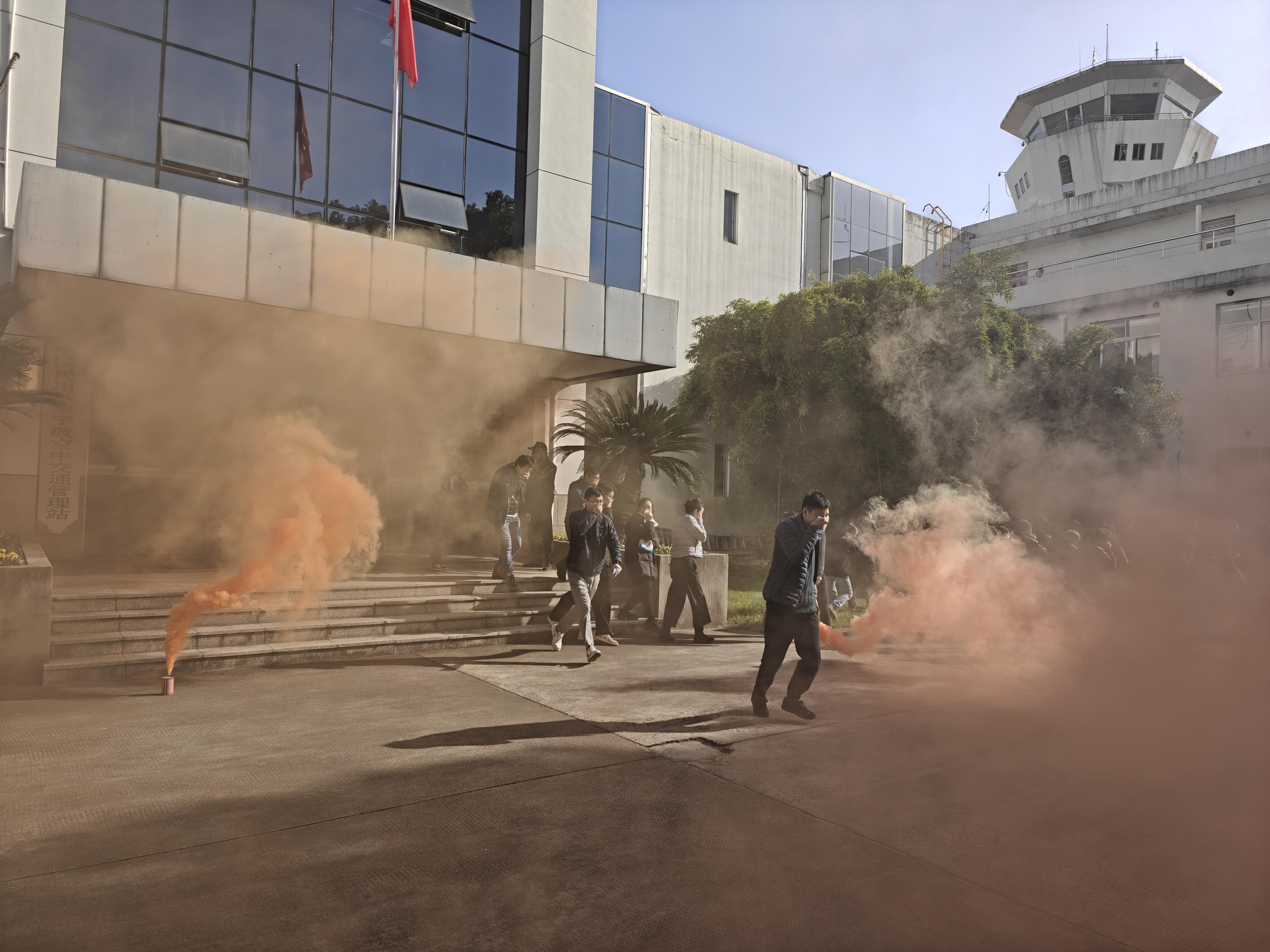 宁波航通公司开展应急演练，筑牢安全防线