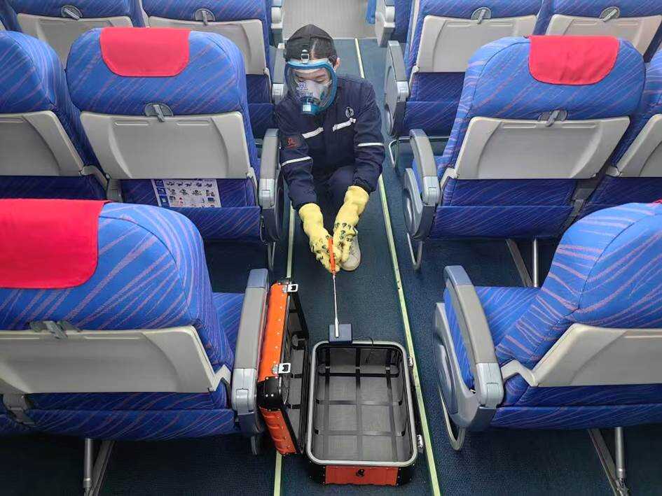 江西航空旅客服务部开展安全技能演练