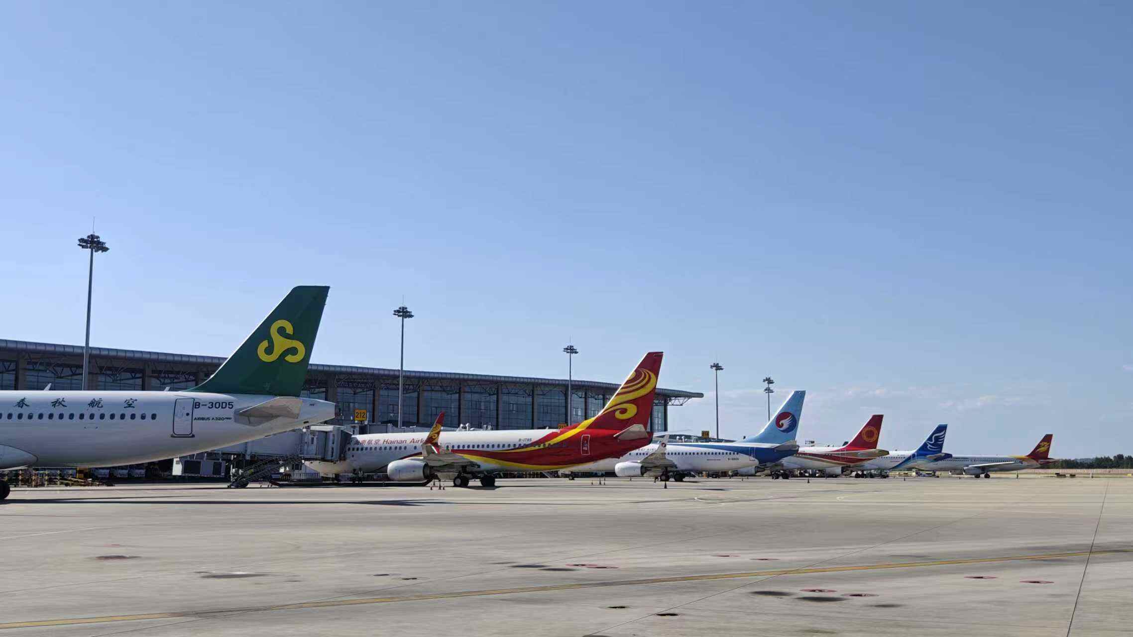 增速全国千万级机场中排名第一 石家庄正定国际机场周旅客吞吐量同比增长24.5%