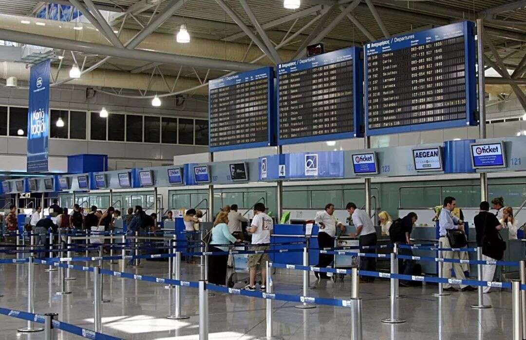 通信故障导致希腊全境航班起降中断