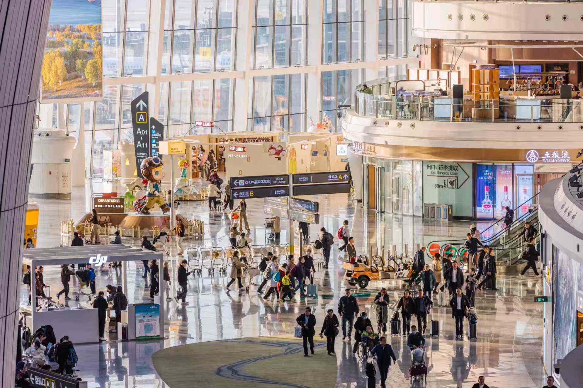 大兴机场2026年元旦假期累计运送旅客39.92万人次