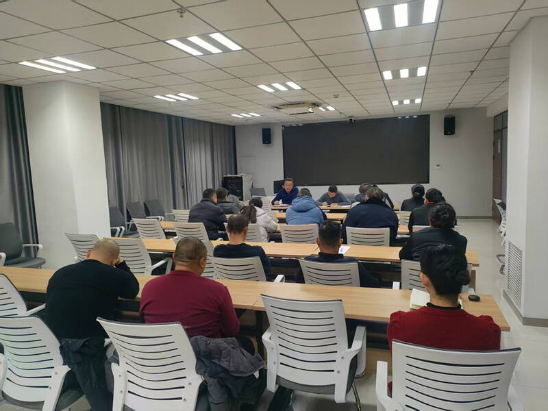 宁夏空管分局蓝天公司物业管理部召开年度专项工作会议