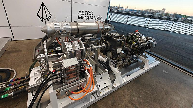 Astro Mechanica超音速电动喷气发动机进入高空测试阶段