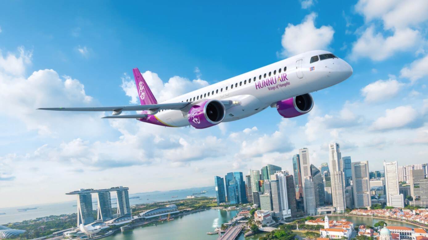 巴航工业携新一代主力机型E195-E2亮相新加坡航展