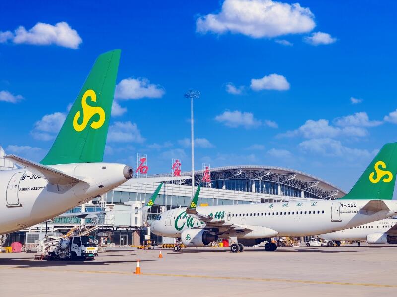 春秋航空春运新开石家庄沈阳直飞航线