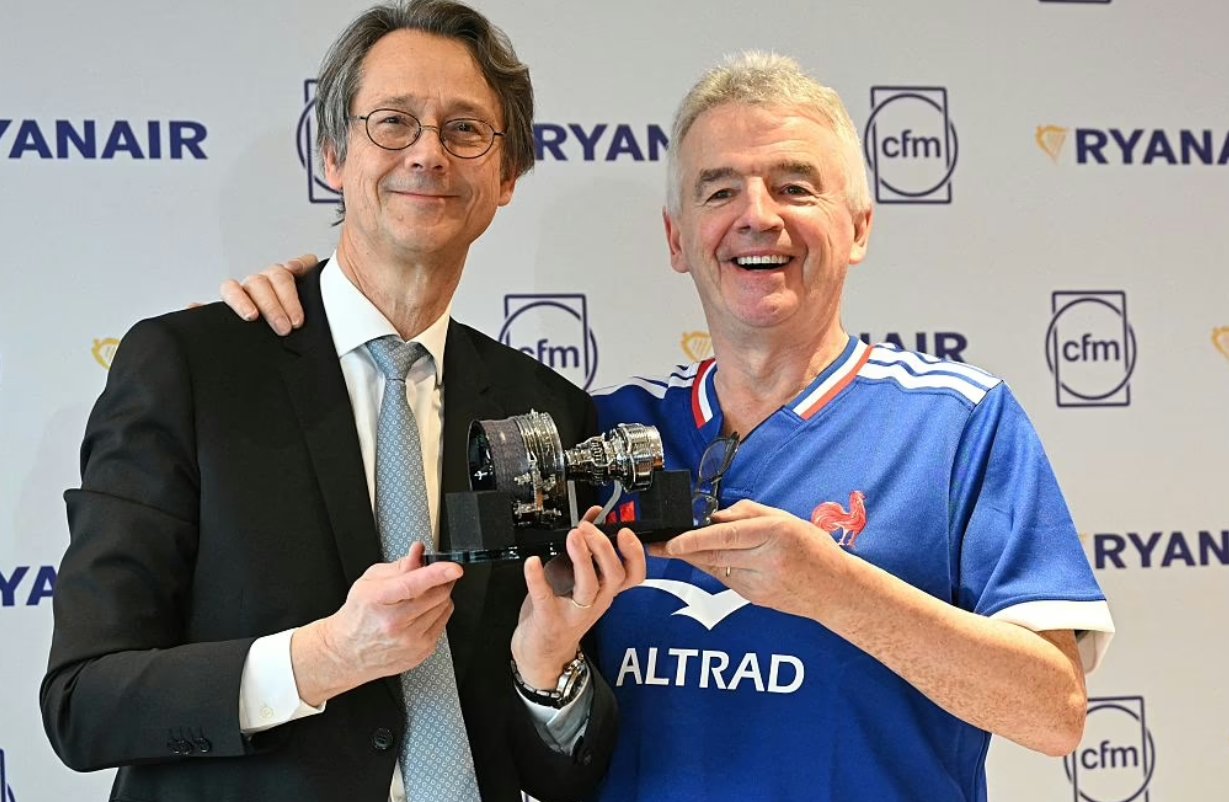 瑞安航空与CFM签署发动机合作协议,支持该航空公司的自有维修厂