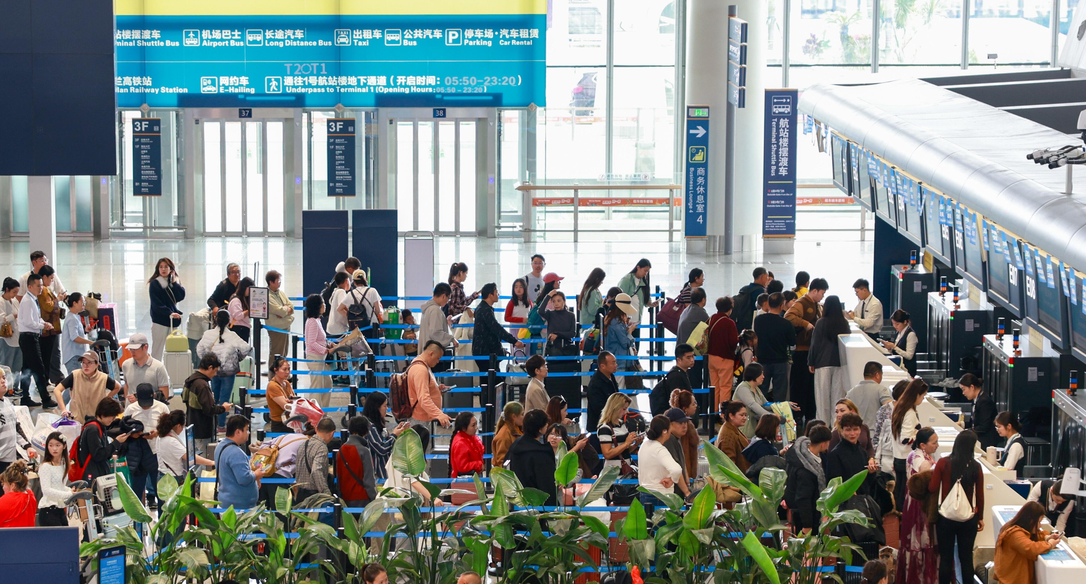 2026年春节9天假期民航运输旅客2205万人次