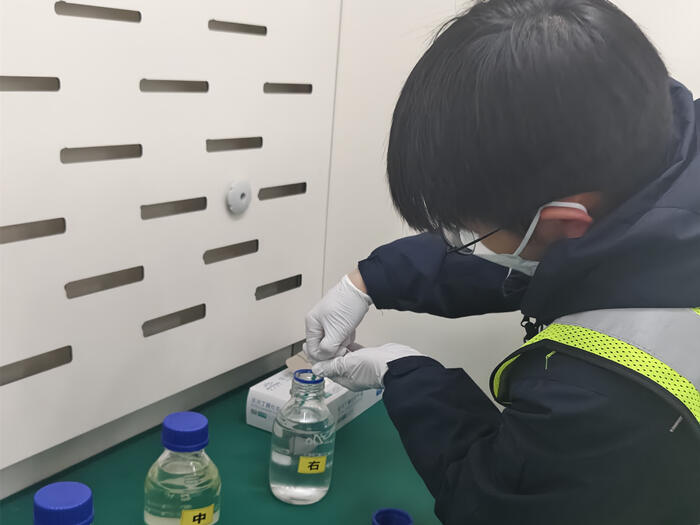 Ameco武汉分公司首次完成燃油微生物检测工作