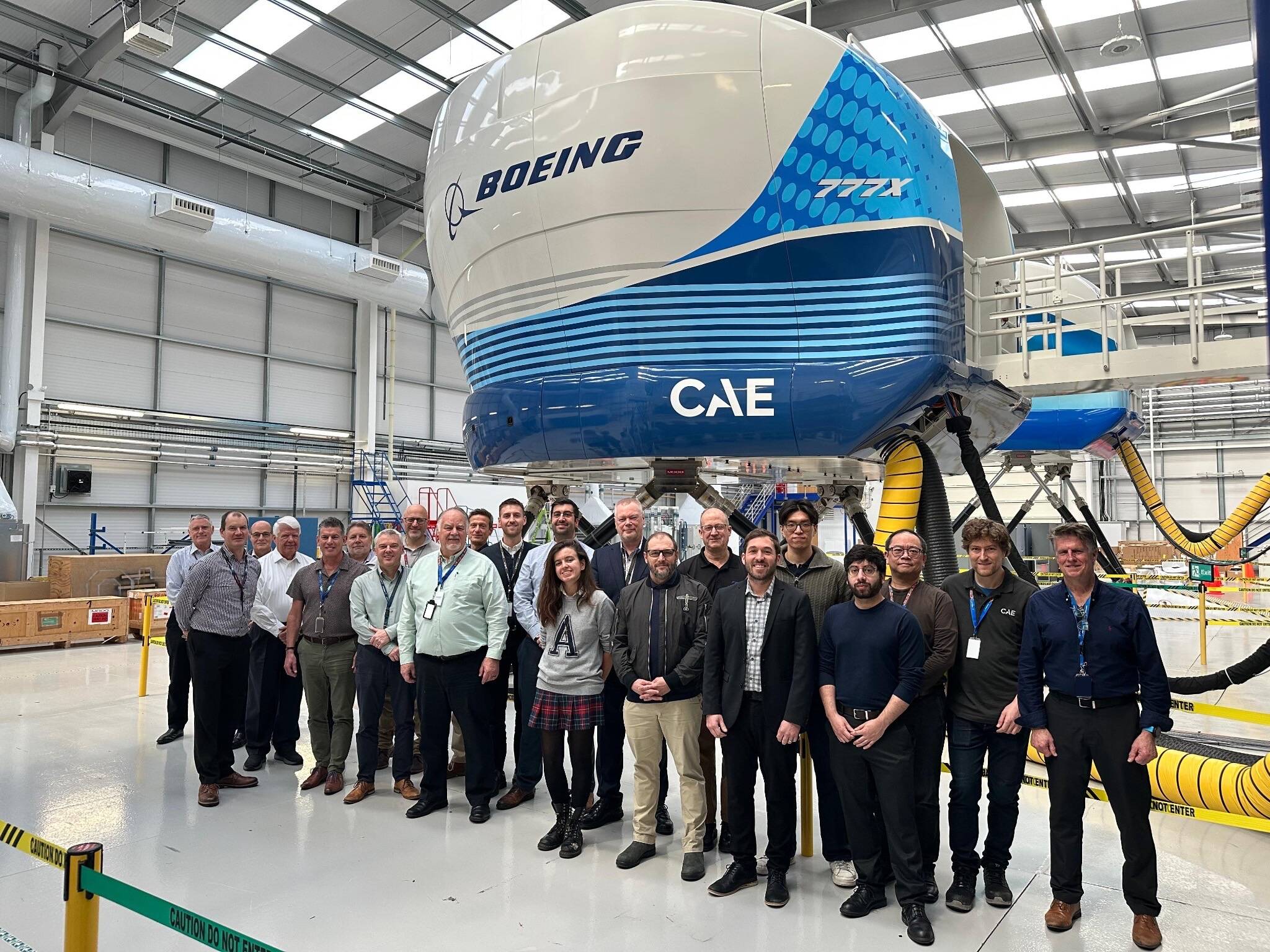 波音获得针对777X培训设备的初步资质