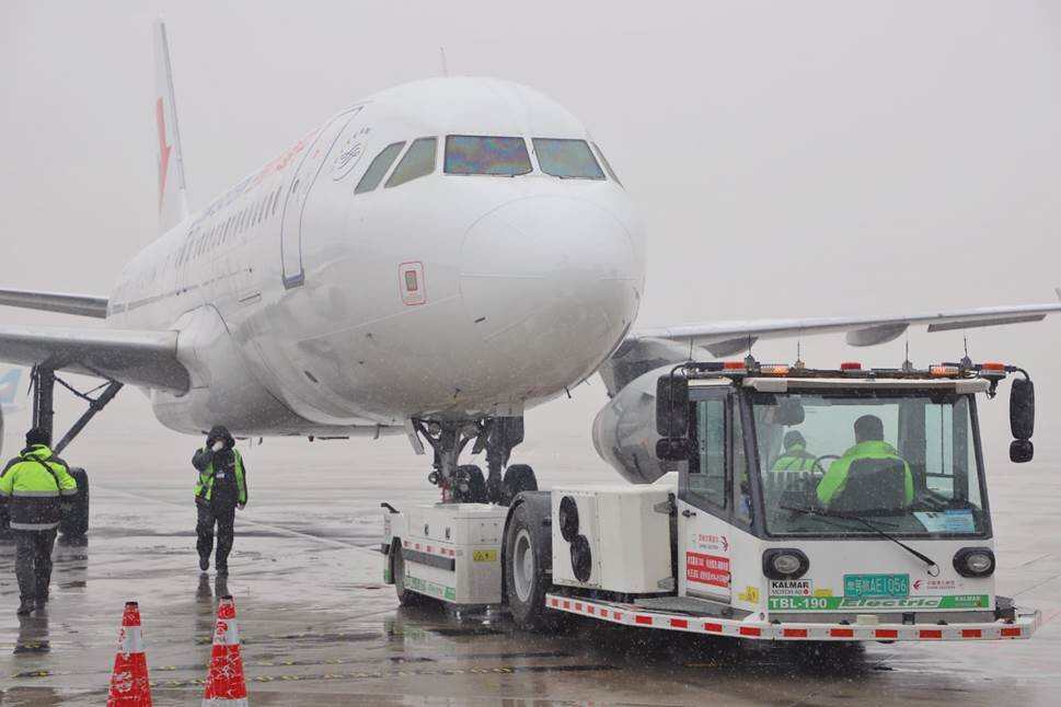 大兴机场做好本轮雨雪天气保障工作