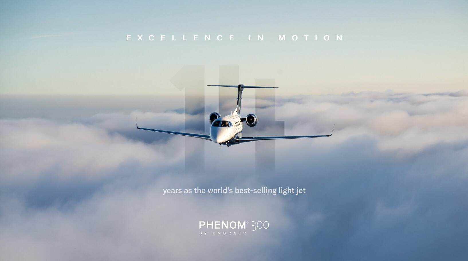 飞鸿300系列连续十四年蝉联全球最畅销轻型公务机