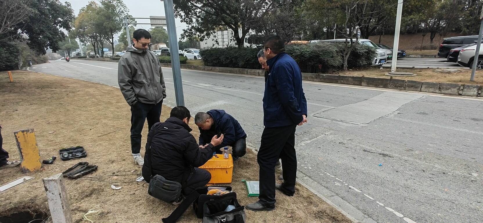 西南空管局网络中心电信网络部高效完成光缆应急抢修保障