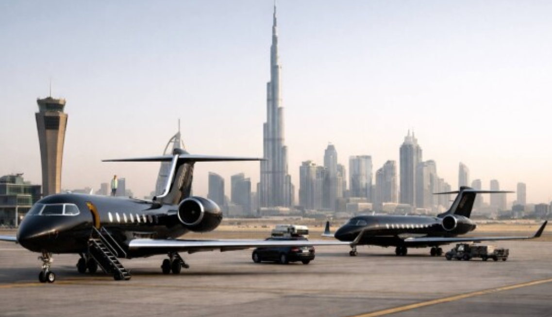 1win为VIP客户安排从阿联酋出发的私人包机航班