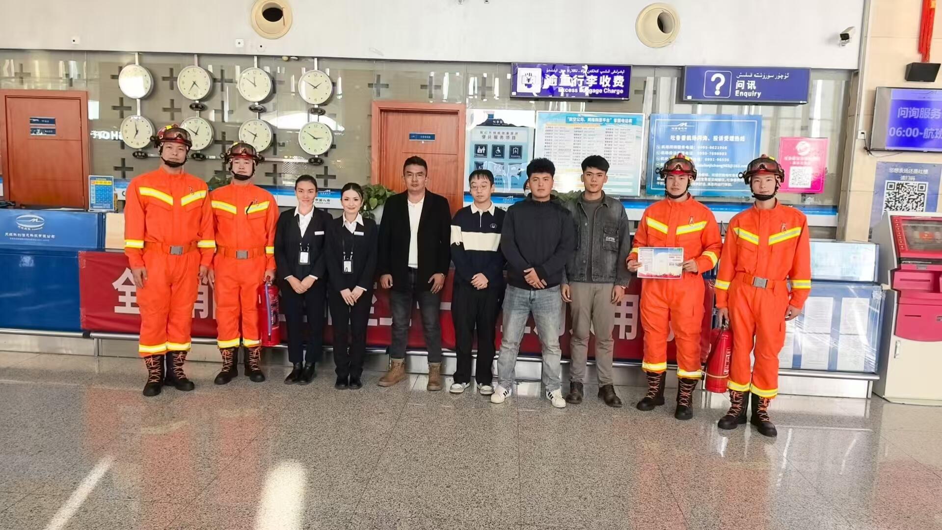 守护航旅消费权 安心出行伴旅途——新疆机场集团吐鲁番交河机场开展3·15消费者权益日宣传活动