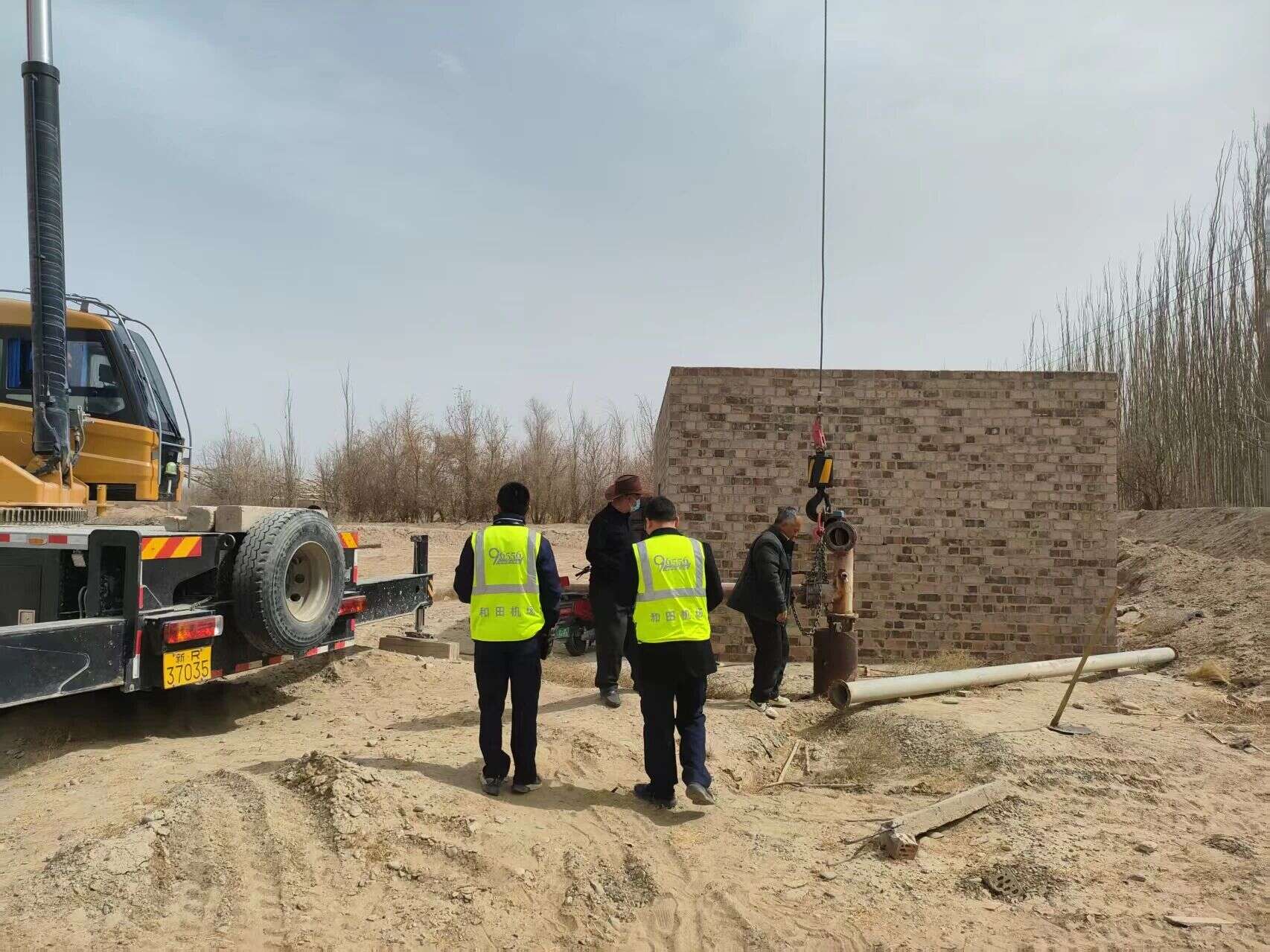新疆机场集团和田昆冈机场开展净空巡视筑牢安全防线