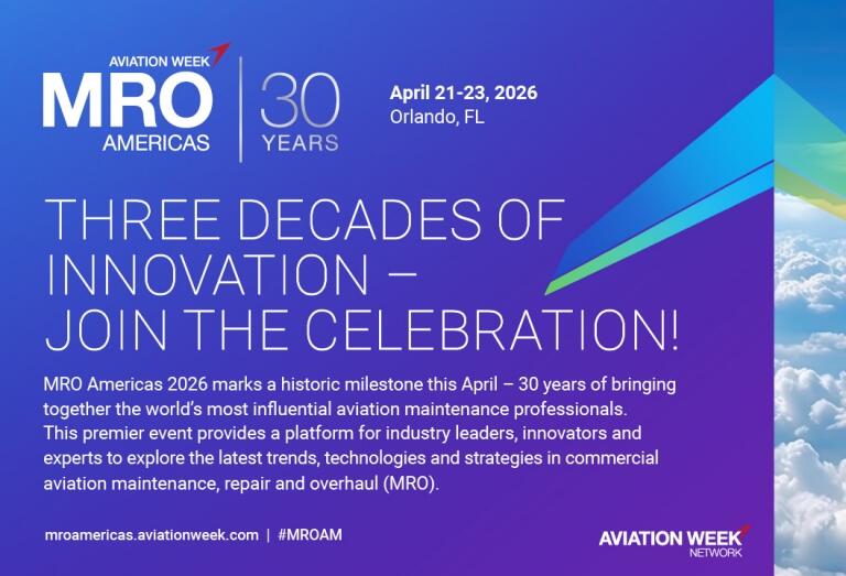 美国航空维修及地面服务展MRO Americas 2026