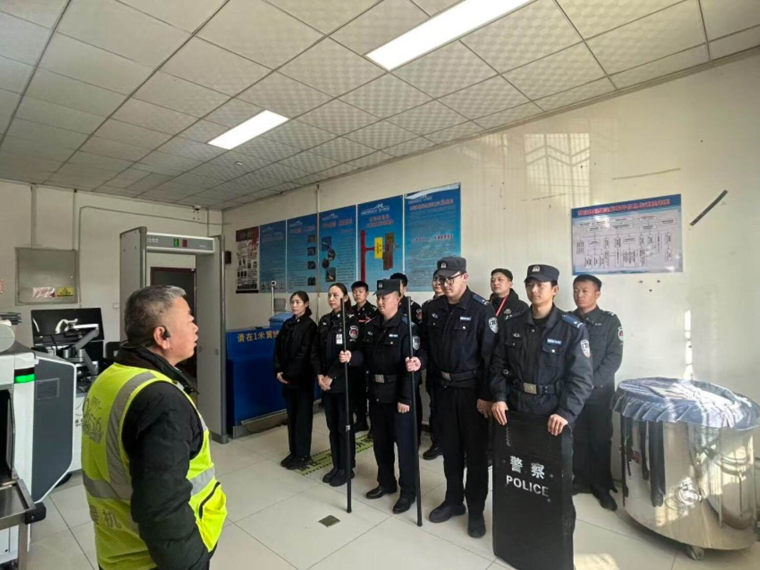 一分钟的考验：新疆机场集团新源那拉提机场开展日常应急演练