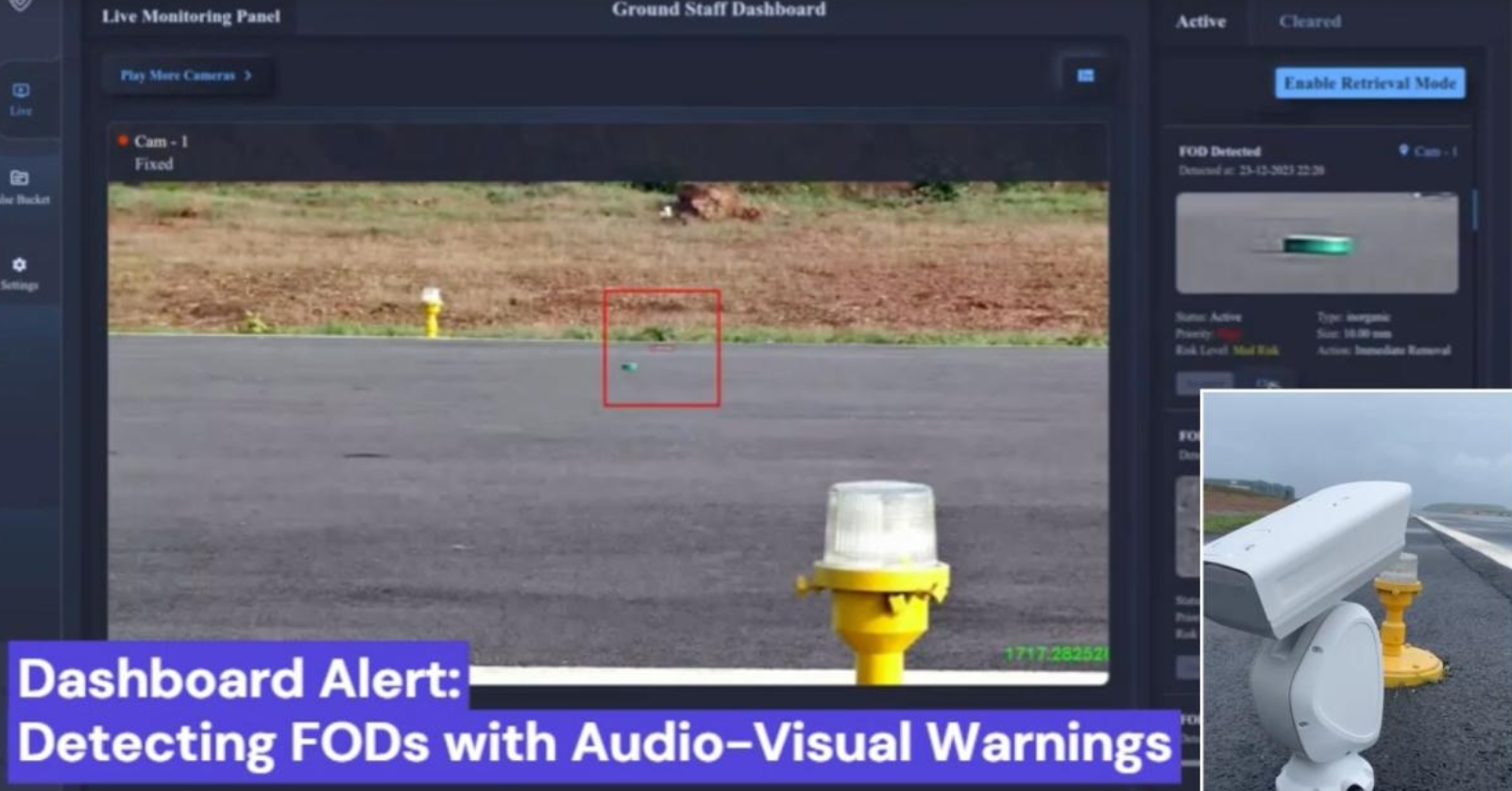 无需人工巡逻：AI 跑道监测技术为印度机场装上 “智能天眼”