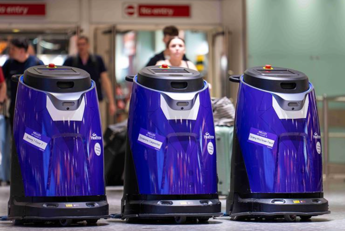 从星战到流行乐 希思罗机场全国投票为清洁机器人取名