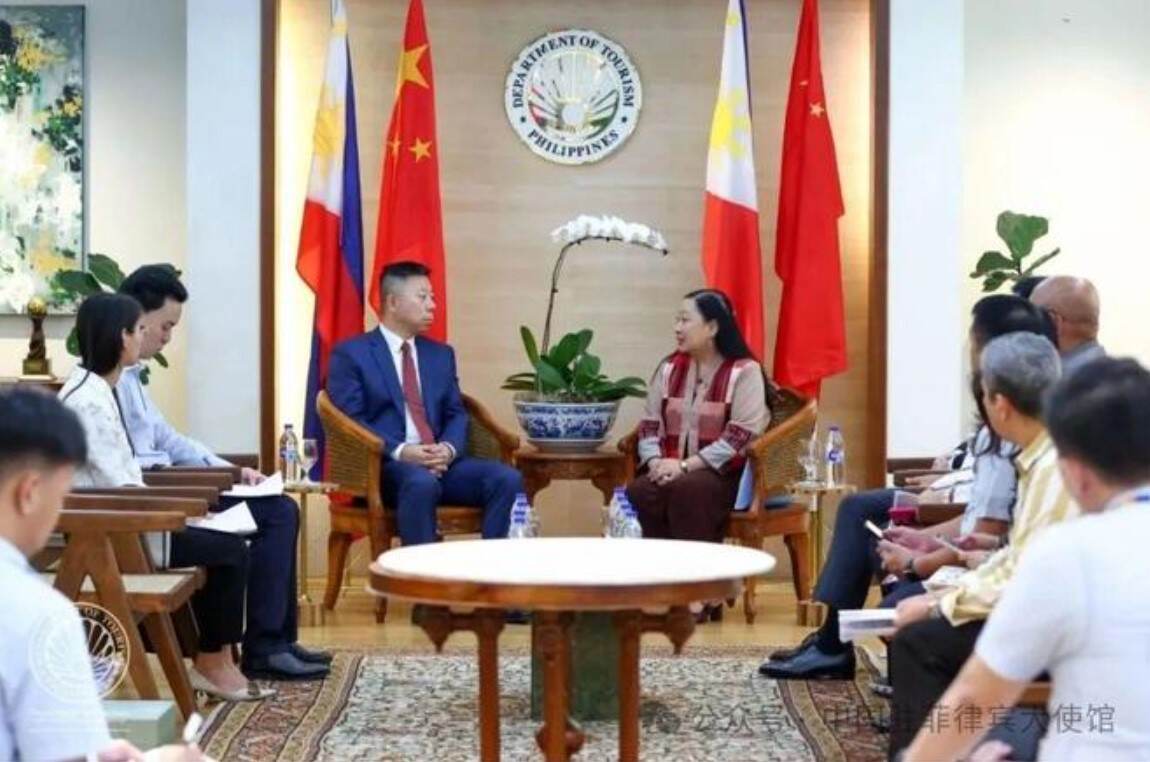 中国驻菲律宾大使馆：中菲讨论增加更多直飞航线