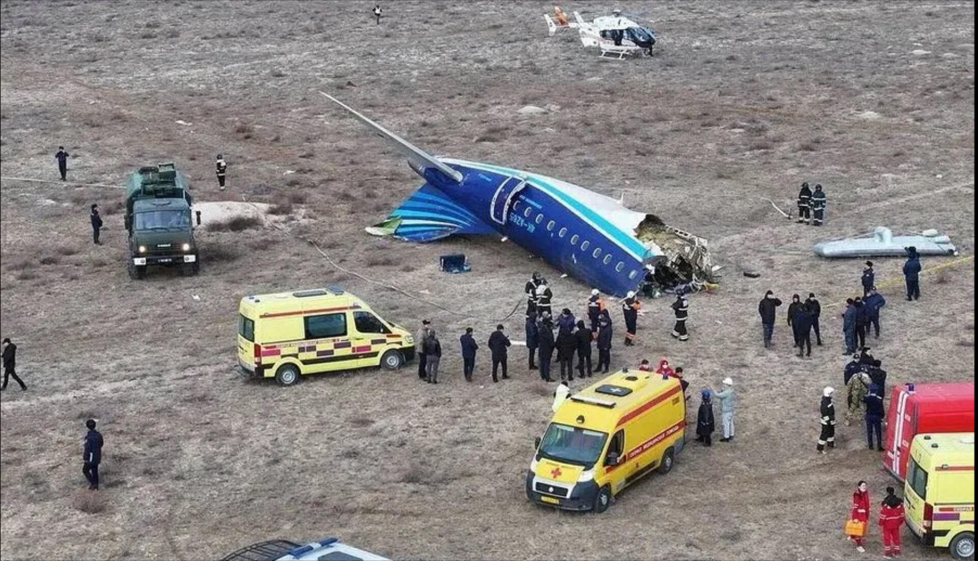 俄罗斯与阿塞拜疆就阿航客机坠机善后问题达成一致