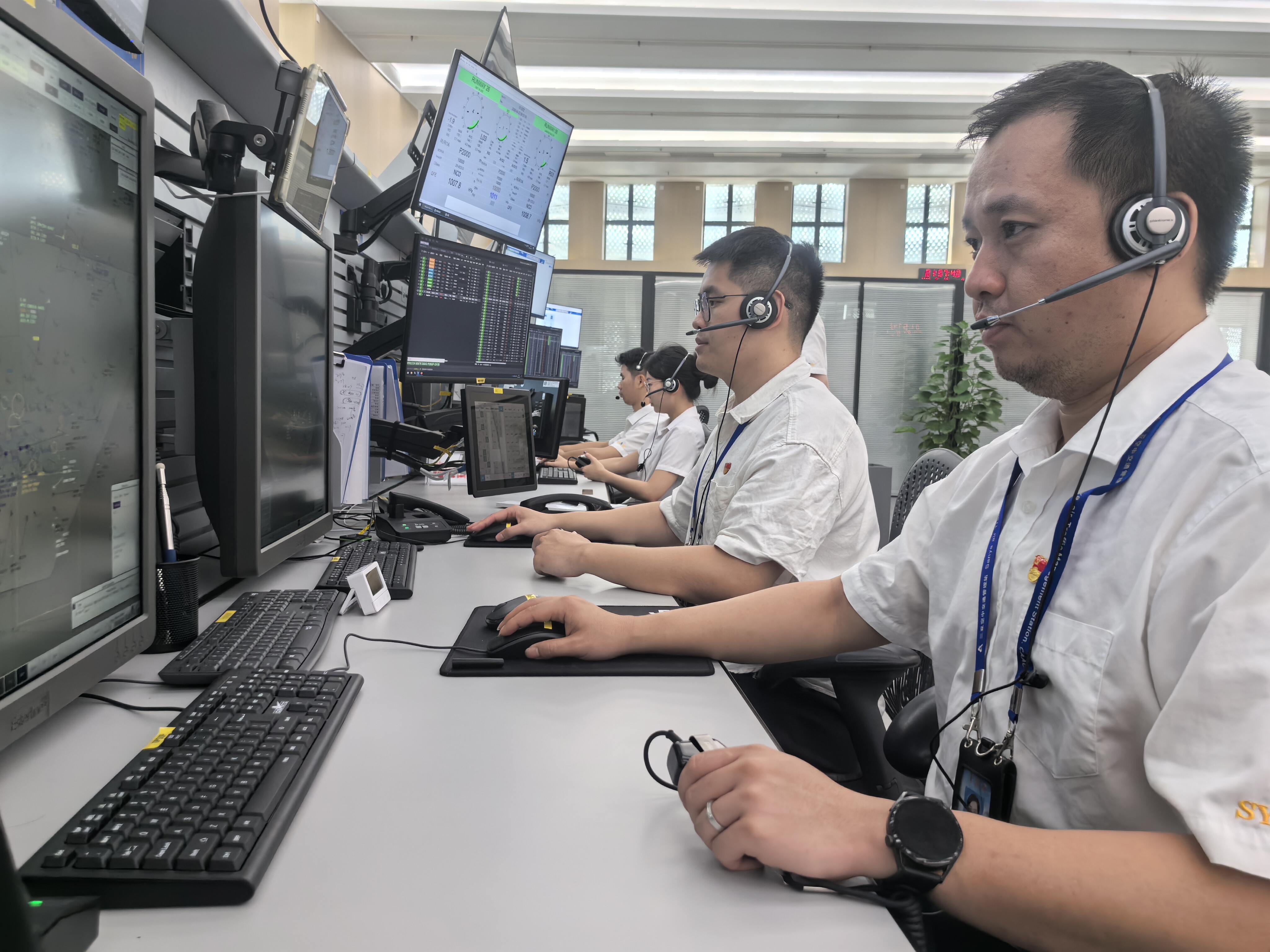 三亚空管站圆满保障亚洲沙滩运动会开幕式顺利召开