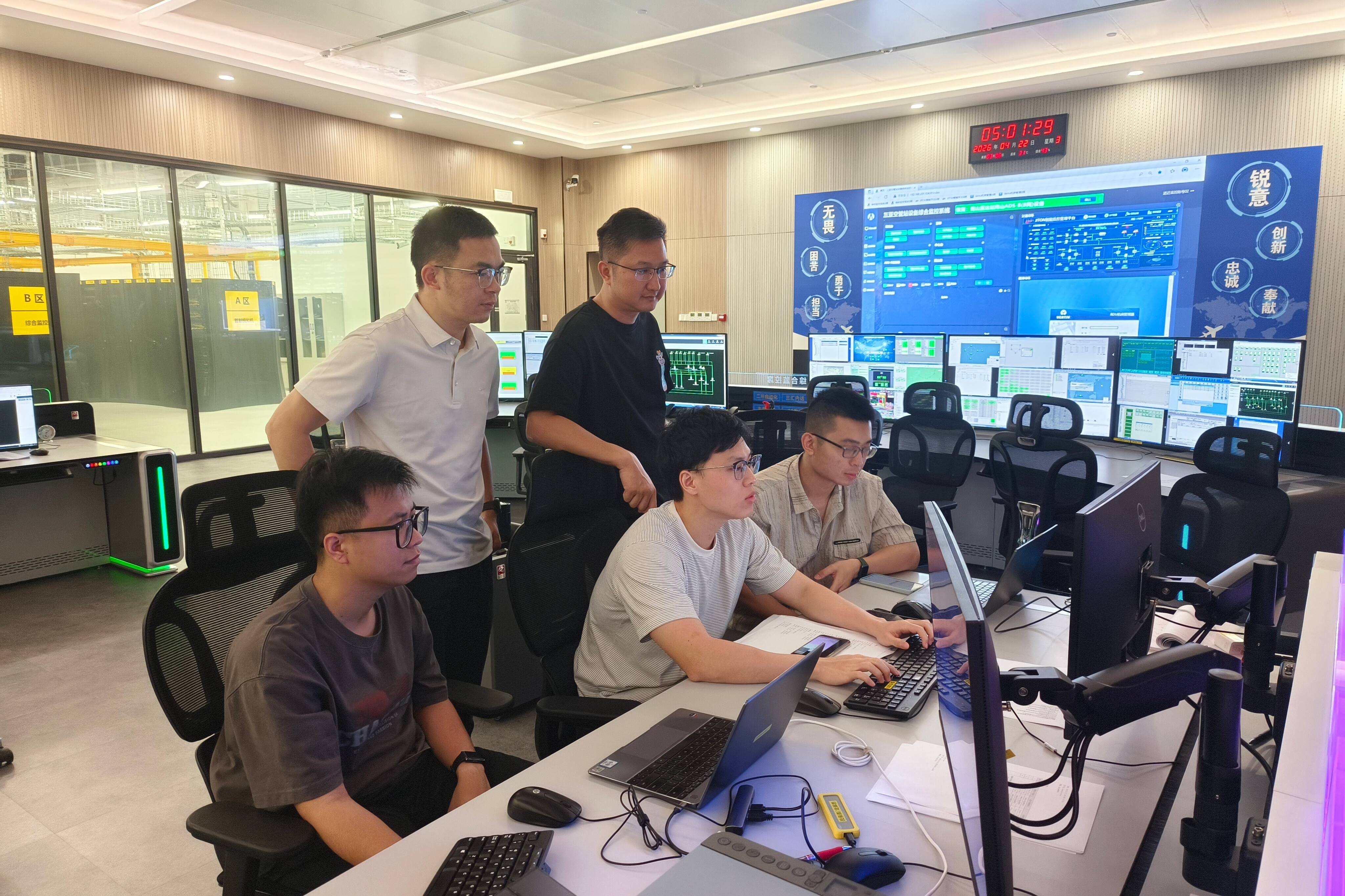 三亚空管站管制综合信息系统巡检工作圆满完成