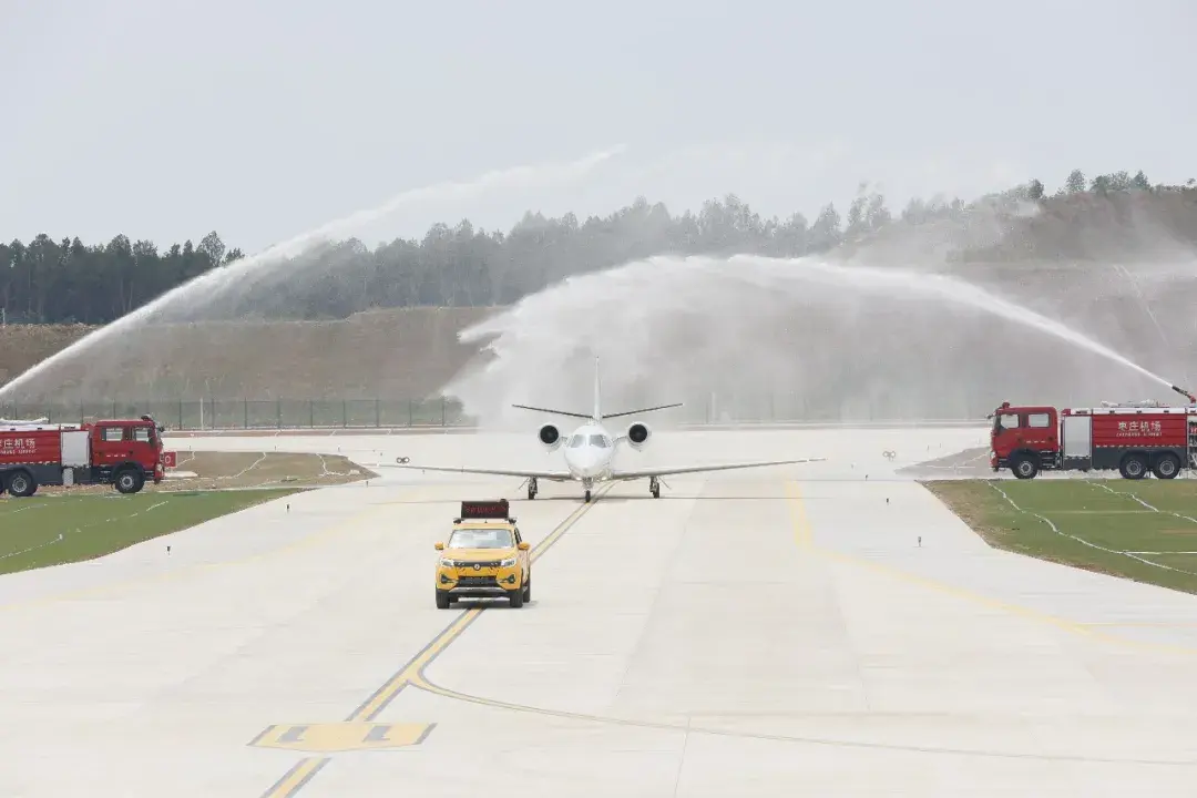 枣庄翼云机场校飞工作启动