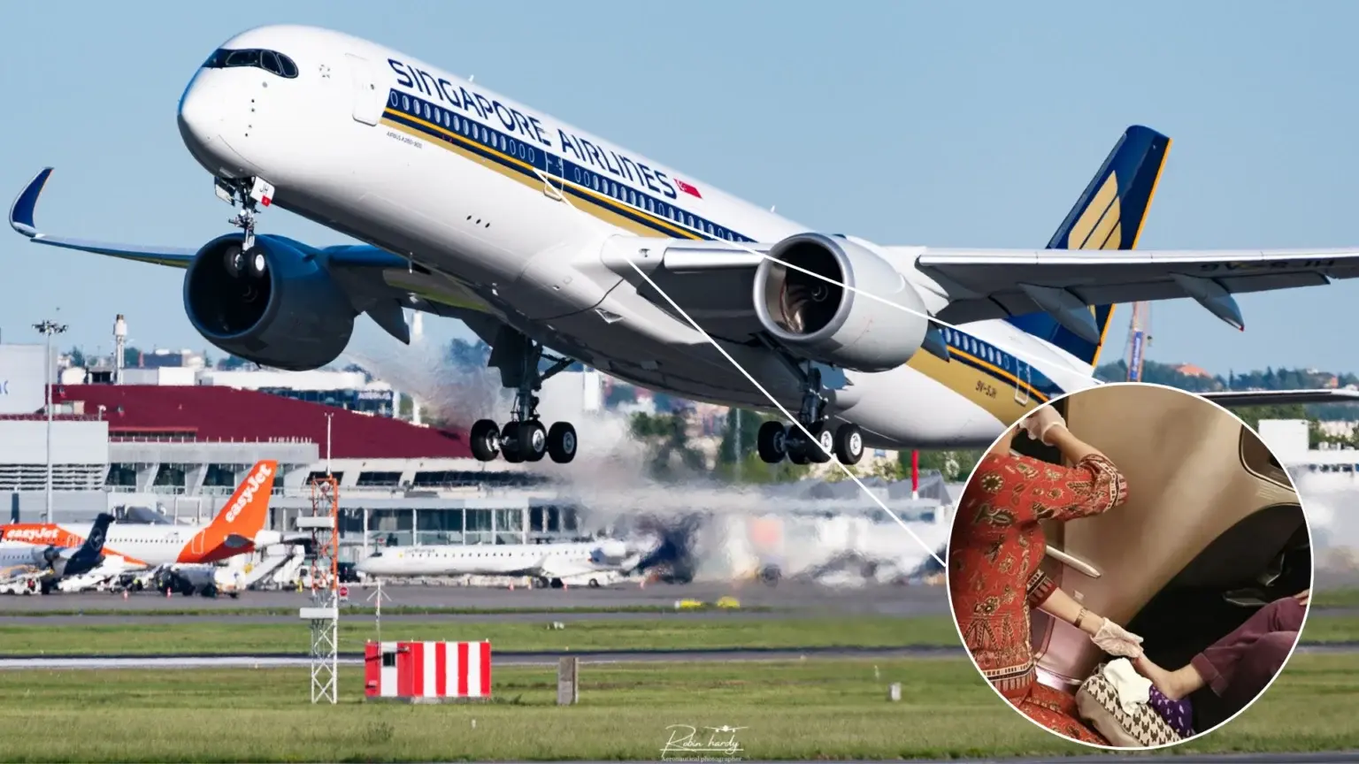 网传新航空乘提供足部按摩？真相来了