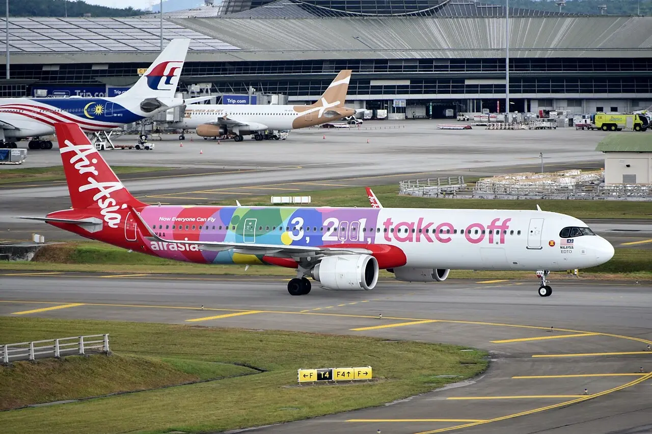 亚航接收首架空客A321LR