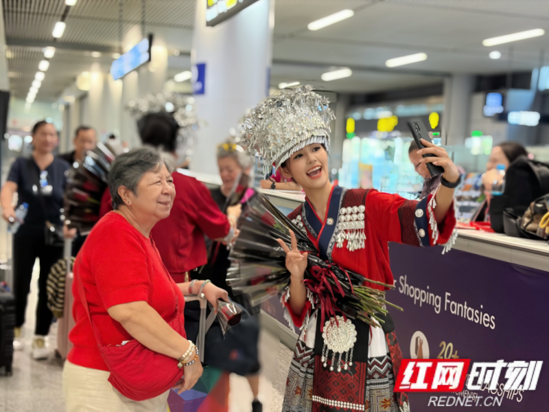 湖南迎来首条菲律宾入境旅游包机航线