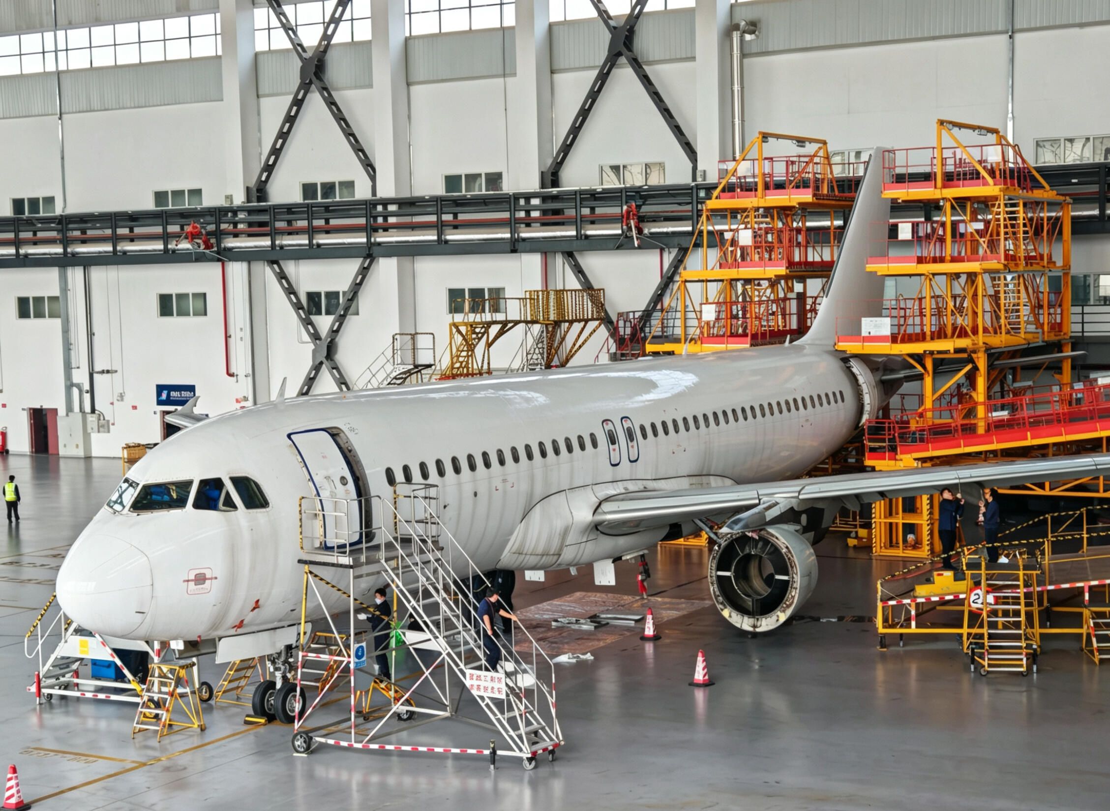 南航贵州圆满完成首架第三方A320飞机拆解 探索航空绿色循环经济新路径