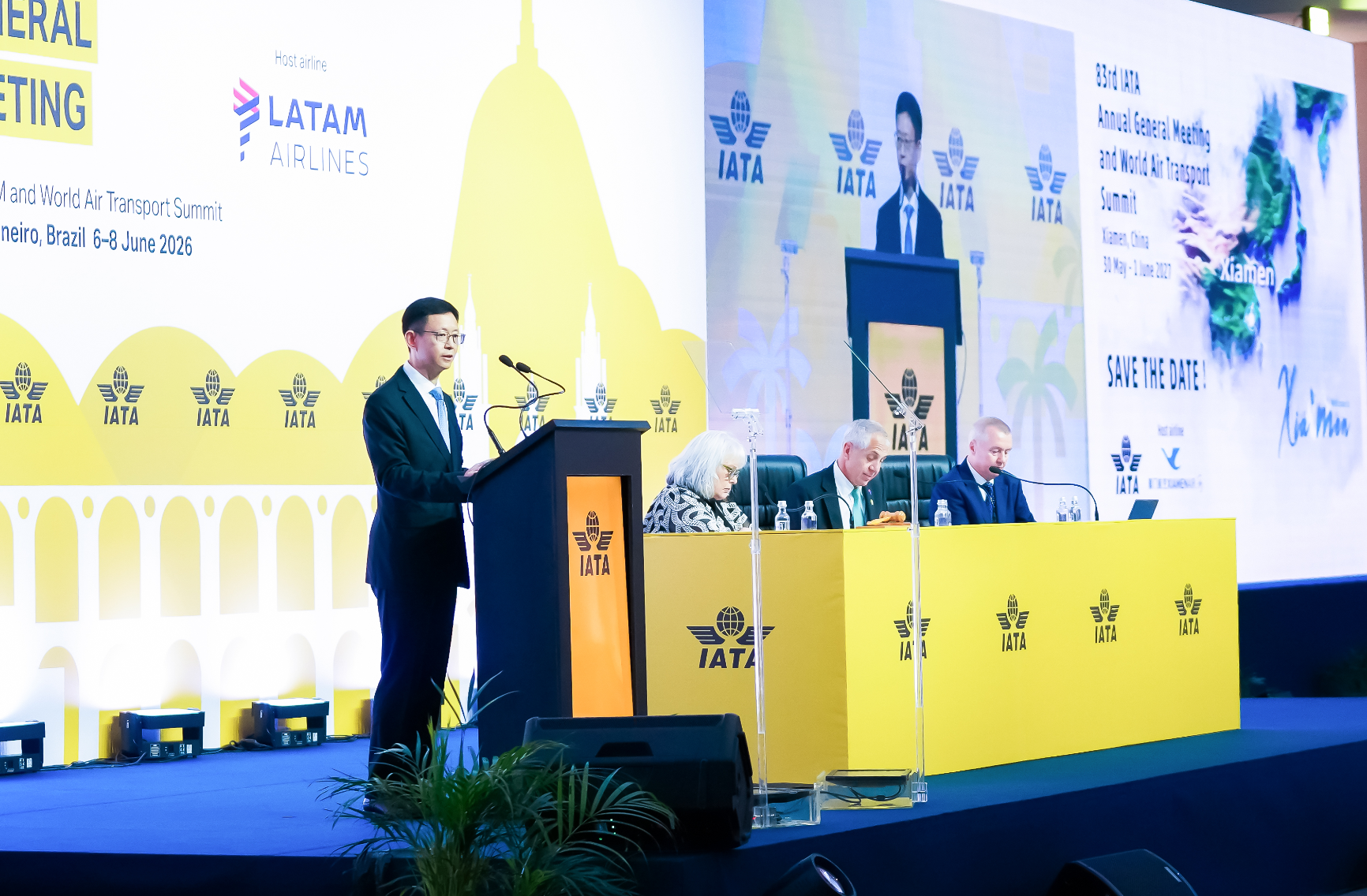厦门航空将承办第83届国际航协年会