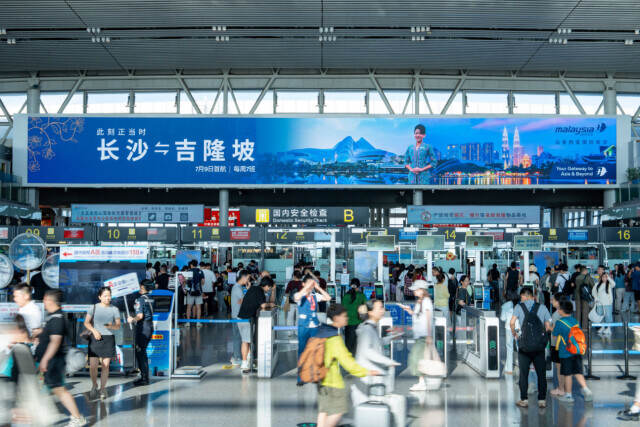 长沙-吉隆坡新增1条航线,凌晨出发、早晨到东南亚“叹早茶”