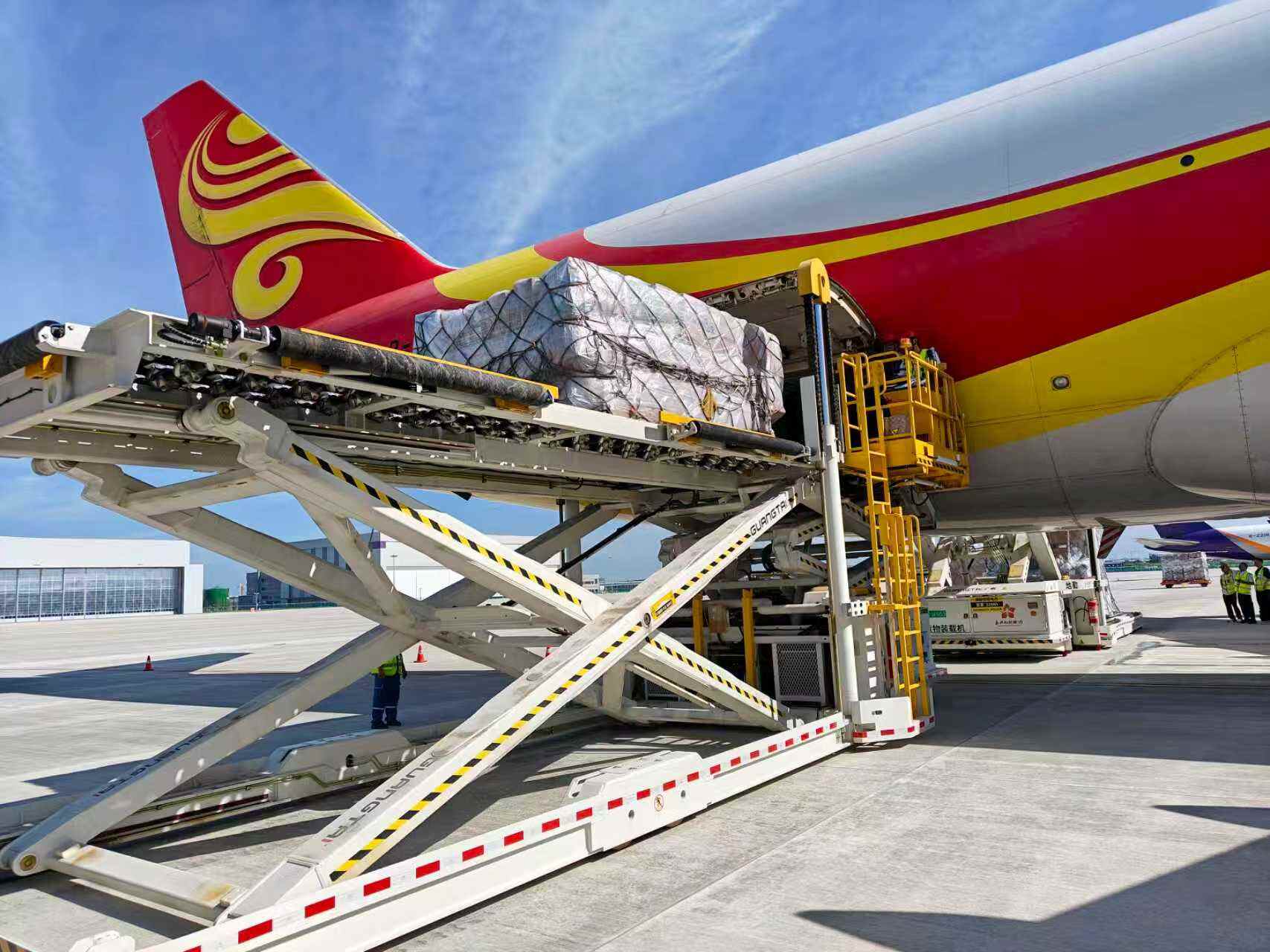 嘉兴南湖机场首迎B747，货运航线再拓北美版图