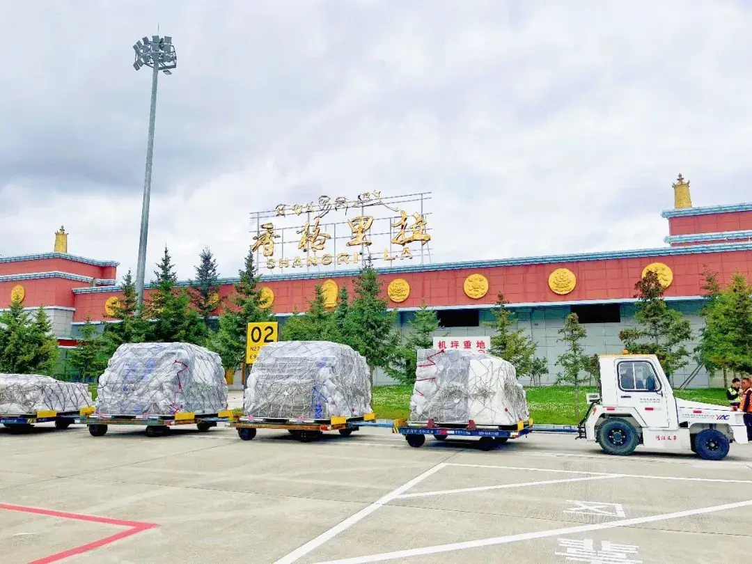 迪庆香格里拉机场2026年顺丰松茸全货机圆满收官