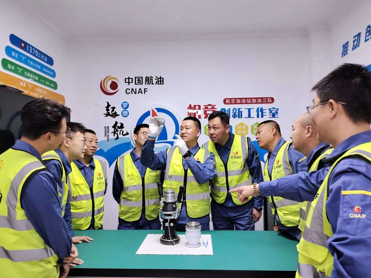 中国航油山西分公司航空加油站匠心筑堡垒 实干树标杆