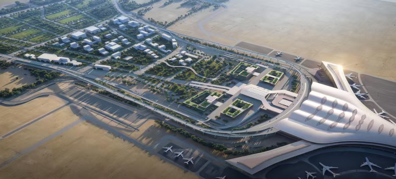 昆明长水机场改扩建工程陆侧道桥工程钢箱梁首吊成功