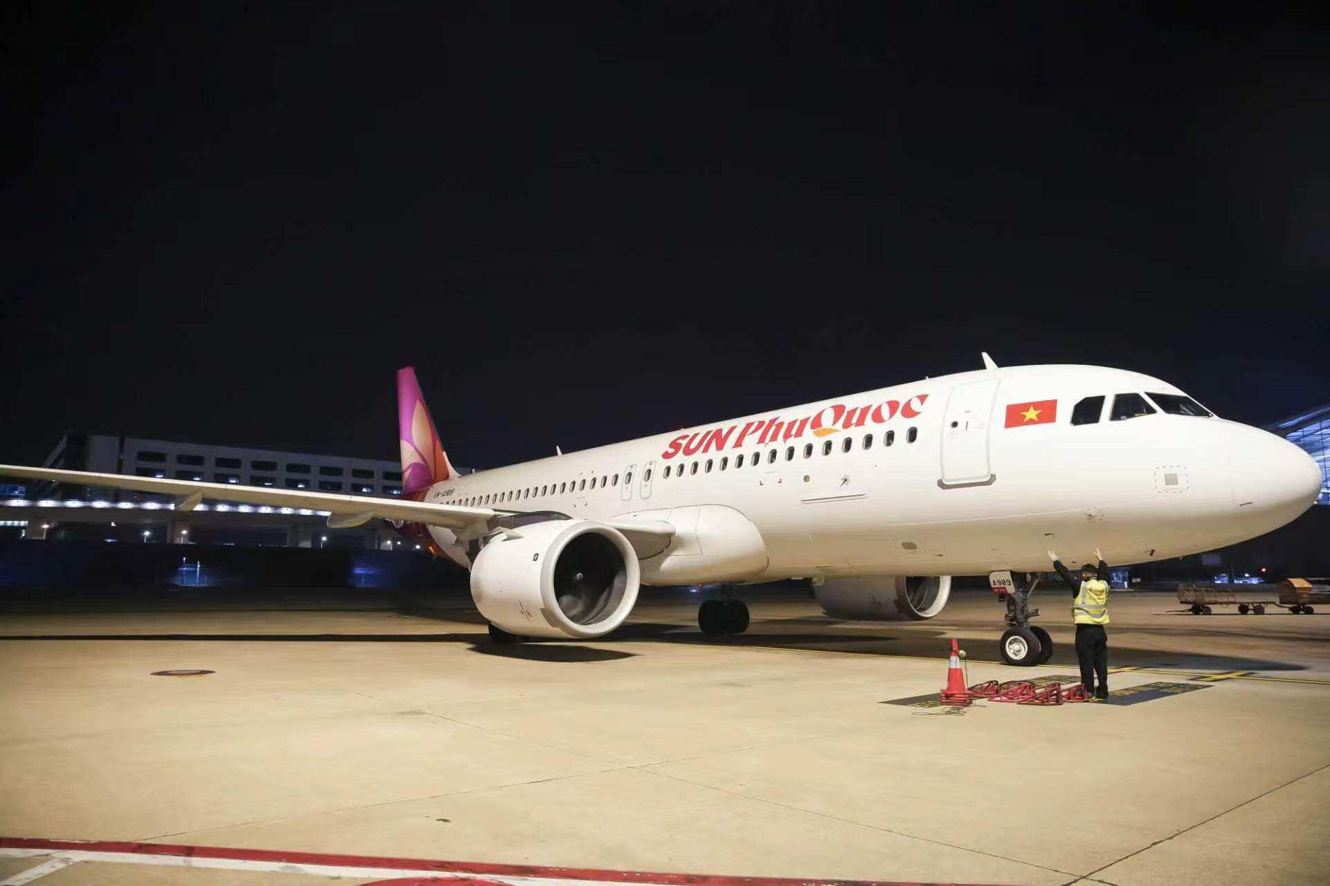 太阳富国航空正式开通上海-胡志明市每日直飞航线 中国航线网络从西部扩展至东部