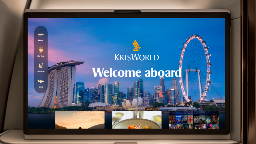 新加坡航空焕新升级机上娱乐体验 推出新一代 KrisWorld银刃世界 与高速网络服务